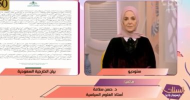 خبير لبرنامج "الستات مايعرفوش يكدبوا": بيان الخارجية السعودية حاسم تجاه قضية فلسطين