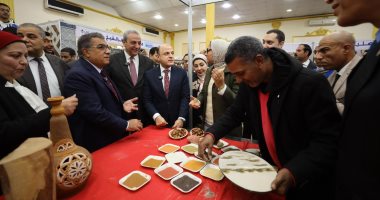 افتتاح معرض «أيادي مصر»