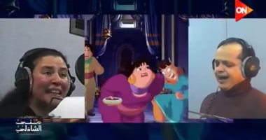 برنامج "معكم" يعرض مشاهد من فيلم "الفارس والأميرة" بأصوات الشخصيات