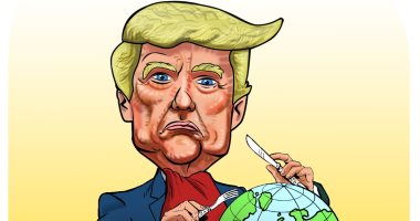 كاريكاتير اليوم السابع.. ترامب يعيد رسم خريطة العالم بتصريحاته عن تهجير الفلسطينيين