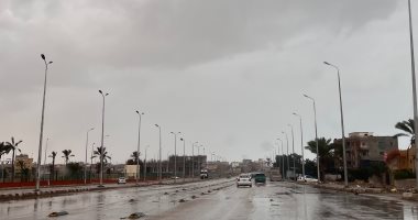 تواصل سقوط أمطار خفيفة متقطعة على شمال سيناء ورفع حالة الاستعداد