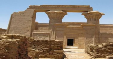 معبد الغويطة وبئر قصر الزيان وحصون عملاقة يعود تاريخها إلى عصور الدولة الوسطى معبد الغويطة