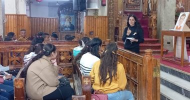 "أصل وصورة".. مؤتمر مدرسة الكتاب المقدس لمرحلة إعدادي بأبو قرقاص للأقباط الأرثوذكس مؤتمر مدرسة الكتاب المقدس