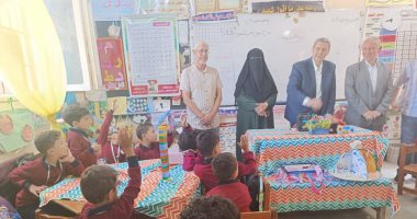 بدء الفصل الدراسى الثانى للعام 2025/2024 فى مدارس شمال سيناء متابعة قيادات تعليم شمال سيناء العام الدراسي