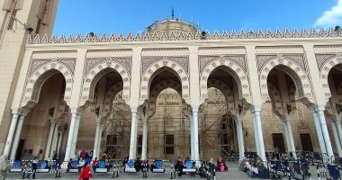خطة تطوير مسجد السيد البدوى فى الغربية.. الانتهاء من الأعمدة الخارجية للساحة.. العمل لإنهاء الواجهة الأساسية والقبة الخاصة بالضريح.. والمحافظ: تركيب أكشاك حديثة تتماشى مع الطابع التاريخى.. صور