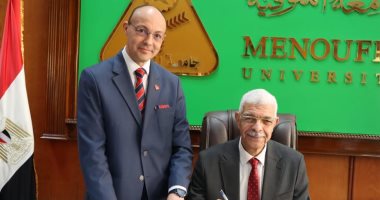 رئيس جامعة المنوفية يعتمد نتيجة تراكمى بكالوريوس الطب والجراحة 