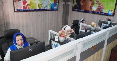 مياه سوهاج تستقبل 7 آلاف شكوى خلال شهر يناير جانب من إستقبال شكاوى المواطنين