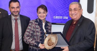 جمعية رجال أعمال إسكندرية تلتقي السفيرة الرومانية لبحث فُرص التعاون