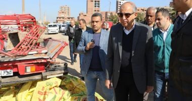 محافظ المنيا: تكثيف الحملات المرورية لضبط سائقى ربع النقل المخالفين جانب من الجولة