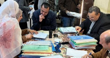 رئيس مدينة الشهداء بالمنوفية يتابع مستجدات ملف التصالح بالمركز التكنولوجى