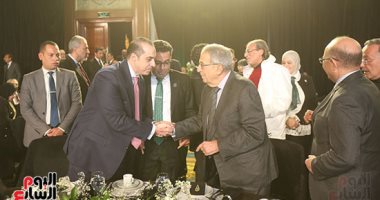 وصول المستشار محمود فوزي وعمرو موسى لاحتفالية تدشين حزب الوعي