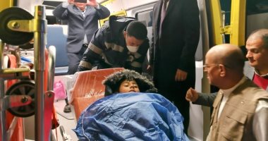 مستشفى العريش العام تستقبل الدفعة العاشرة من الجرحى الفلسطينيين 