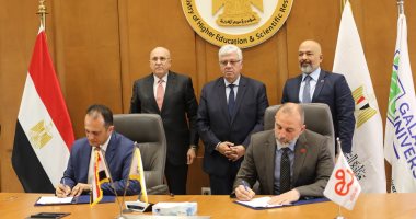وزير التعليم العالي يشهد توقيع اتفاقية لجامعة الجلالة لإنشاء مختبر اتصالات سلكية ولاسلكية توقيع برتوكول التعاون