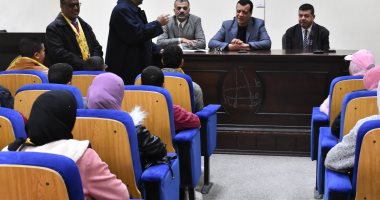 26 طالبًا وطالبة بسوهاج يشاركون فى التصفيات النهائية لمسابقة القرآن الكريم جانب من الحدث