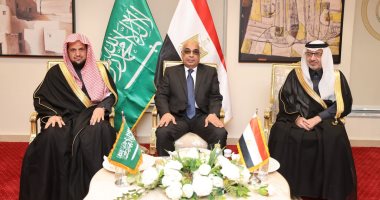 وزير العدل يستقبل النائب العام السعودى وسفير المملكة بالقاهرة 