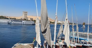موسم السياحة الشتوى.. انتعاشة حركة البواخر والمراكب الشراعية فى نيل أسوان