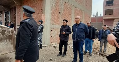 محافظ القليوبية يشهد حملة مكبرة لإزالة التعديات على الأرض الزراعية بالخانكة