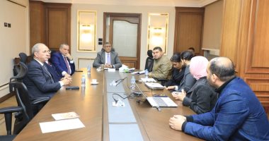 محافظ الجيزة: بحث إمكانية التعاون مع الوكالة الألمانية فى دعم مشروعات البنية التحتية محافظ الجيزة يلتقى مدير صندوق التنمية الحضرية ووفدًا من الوكالة الألمانية