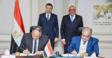 رئيس العربية للتصنيع ووزير الزراعة يشهدان توقيع بروتوكول لتعزيز التعاون 
