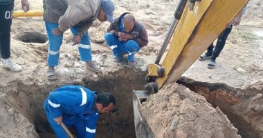 رئيس مياه القناة: الانتهاء من إصلاح كسر المنطقة الصناعية وصيانة محطة عين غصين