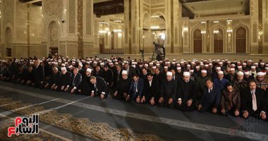 بدء احتفال وزارة الأوقاف بليلة النصف من شعبان بمسجد مصر بالعاصمة الإدارية