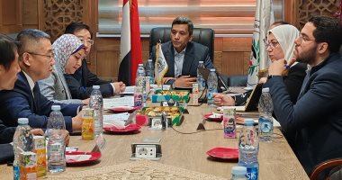 مسئول صينى: 22 منتج زراعى تصدرهم مصر إلى الصين جانب من الإجتماع