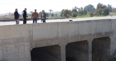 تعرف على أعمال الحماية من مخاطر السيول والأمطار بمخر سيل أبو صالح ببنى سويف