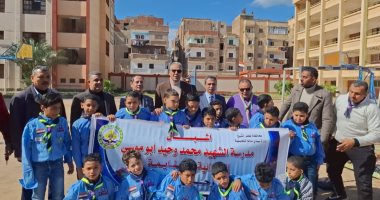 وكيل تعليم كفر الشيخ يشهد مهرجان التفوق الكشفى.. صور