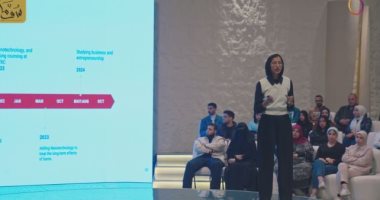 علاج مرضى الحروق.. فريق Nature Magic يستعرض فكرة مشروعه بـ GEN Z