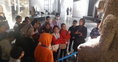 دورة تدريبية لتعليم اللغة المصرية القديمة وزيارات لطلاب المدارس بمتحف كفر الشيخ