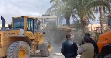 محافظ الإسكندرية يوجه باستمرار إزالة التعديات على أراض الدولة ضمن الموجة الـ25