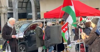 للتنديد بخطة ترامب.. تظاهرات فى فرنسا لرفض تهجير الفلسطينيين.. فيديو