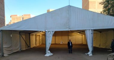 تجهيز معرض أهلا رمضان فى مركز البدرشين لتوفير السلع الغذائية بأسعار مخفضة