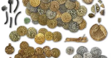 اكتشاف كنز ذهبي عمره 1300 عام بقرية هولندية استخدم في طقوس وثنية كنز ذهبى استخدم فى طقوس وثنية
