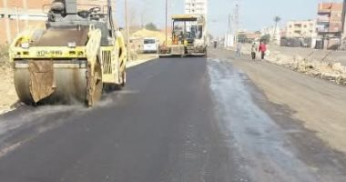 موعد انتهاء أعمال رفع كفاءة طريق "ملامس - الولجا" بطول 5 كيلو فى الشرقية