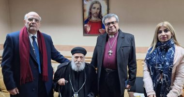 الأمين العام لكنائس الشرق الأوسط يزور إكليريكية الأقباط الكاثوليك بالإسكندرية