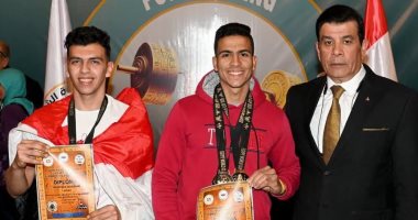 طالبا جامعة قناة السويس يحصدان ذهبية وبرونزية في كأس العالم للقوة البدنية