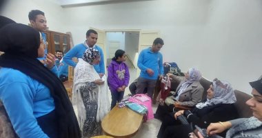 شباب القليوبية يشاركون كبار السن ببنها فرحة زينة رمضان وتوزيع الهدايا