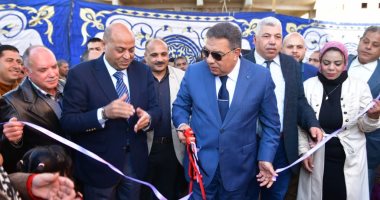 محافظ الدقهلية يفتتح مدرسة عزبة أبو غانم بديسط مركز طلخا بتكلفة 11 مليون جنيه