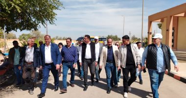 وفد إسكان النواب يتفقد محطة الحاجر للمعالجة الثلاثية في إدفو ويُيشد بالمشروع