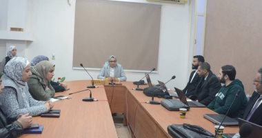 نائب محافظ الوادى الجديد تتابع الإجراءات التنفيذية لميكنة صندوق استصلاح الأراضى