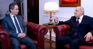 إبراهيم محلب لرئيس الوطنية للإعلام: عودة الروح لماسبيرو تعزز قوة مصر الناعمة خلال اللقاء
