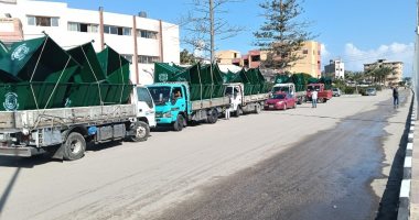 محافظ الدقهلية يوجه بتسليم 120 حاوية معدنية لجمع القمامة بمدينة جمصة