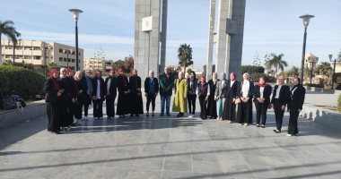 جامعة حلوان تشارك في الندوة التثقيفية للمرأة تحت شعار "معًا بالوعي نحميها" جانب من الندوة