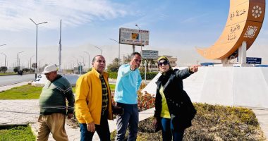 رئيس جهاز السويس الجديدة تتفقد أعمال ازدواج خط المياه والزراعة بالحي الصناعي بعتاقة