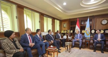 محافظ كفر الشيخ يستقبل مدير صندوق مكافحة وعلاج الإدمان والتعاطى