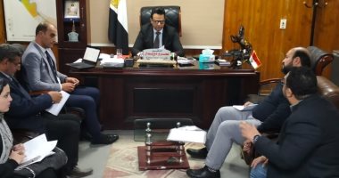 وكيل صحة بسوهاج يبحث مع إدارة مستشفى جهينة المركزى تحسين الخدمات الصحية اجتماع وكيل الصحة بسوهاج مع إدارة مستشفى جهينة المركزى