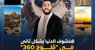 حكايات أشهر الأماكن فى "فلوج 360" مع محمد شيتوس على تليفزيون اليوم السابع الزميل محمد شيتوس