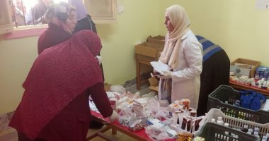 حياة كريمة.. قافلة شاملة من جامعة قناة السويس تصل قرية چنيفة بالسويس