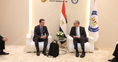 وزير البترول يلتقى رئيس اكسنز للشئون التجارية لشمال أفريقيا والشرق الأوسط